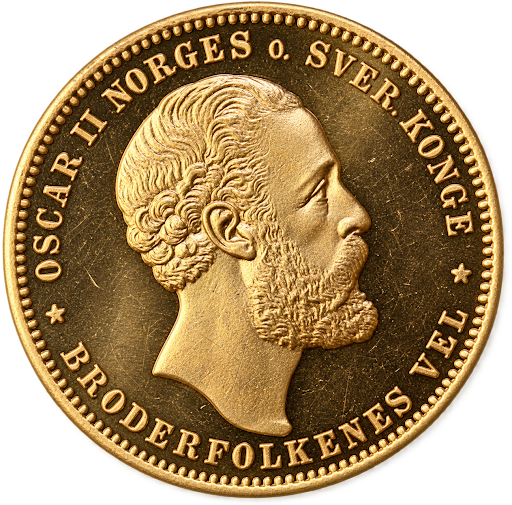 Norsk speciedaler, 1875